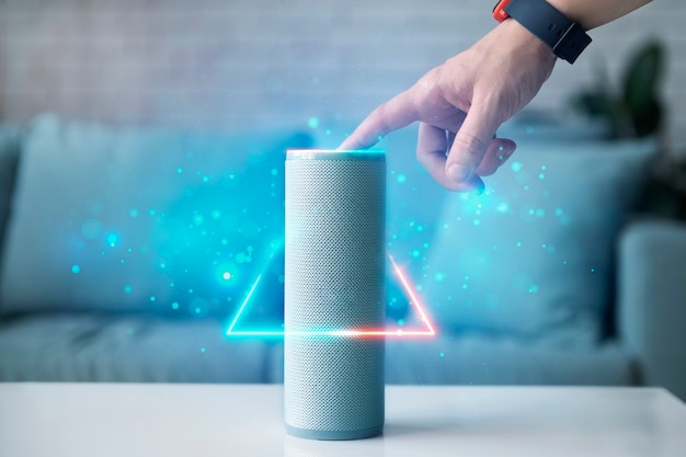 Managing smart speakers concept