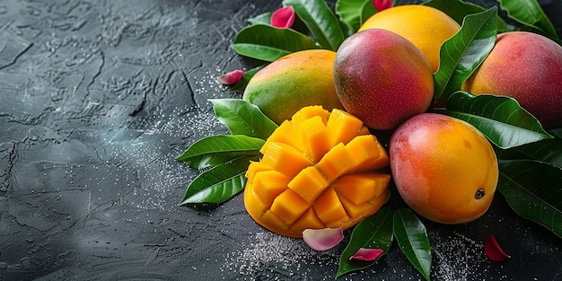 Free photo mango still life