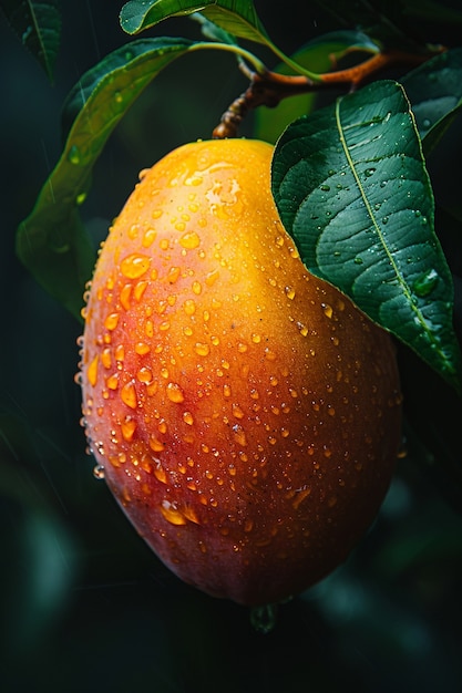 Free photo mango still life