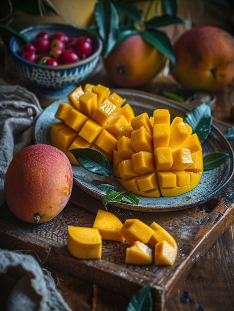 Mango still life