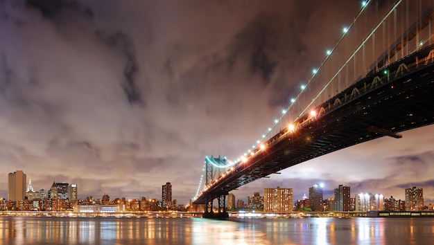 Free Photo manhattan bridge