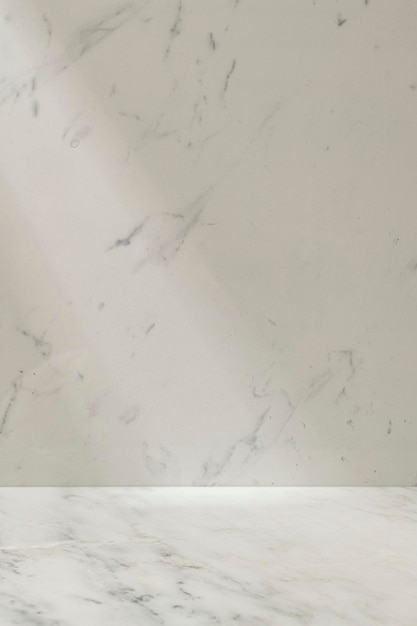 Free photo marble product backdrop showcase