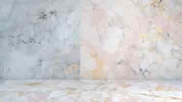 Free photo marble wallpaper soft pink pale blue pale purple gold white ai generated image