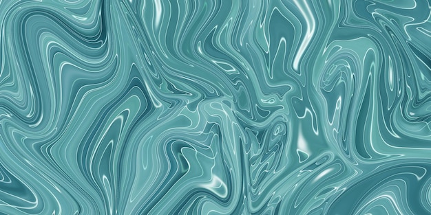 Marbled blue abstract background Liquid marble pattern