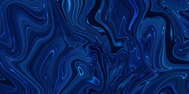 Free Photo marbled blue abstract background liquid marble pattern