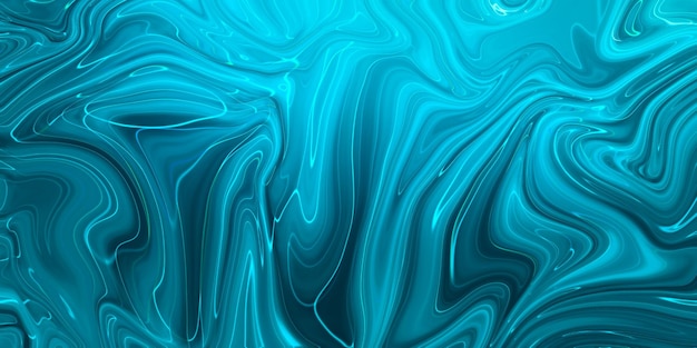 Free photo marbled blue abstract background liquid marble pattern