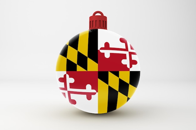 Free photo maryland christmas ball