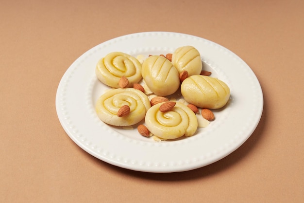 Free Photo marzipan concept of tasty and delicious sweet food