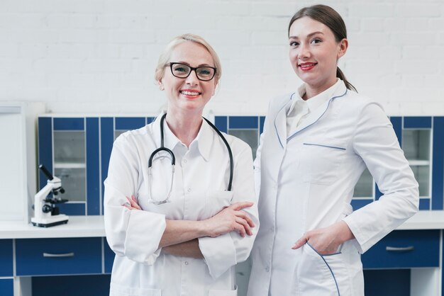 Medical team in a doctor's office