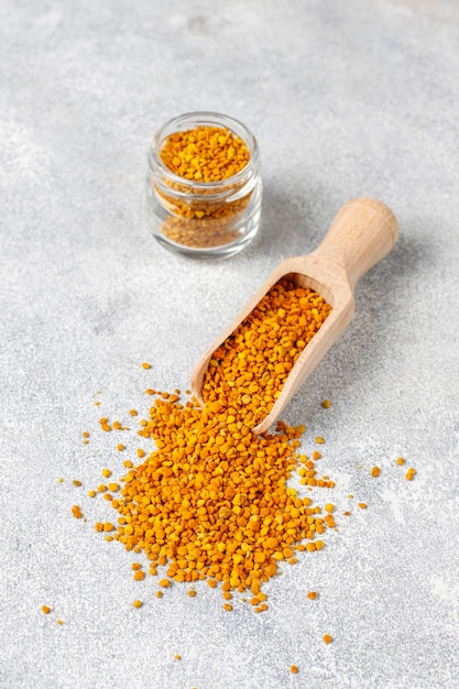 Free photo medicine food bee pollen