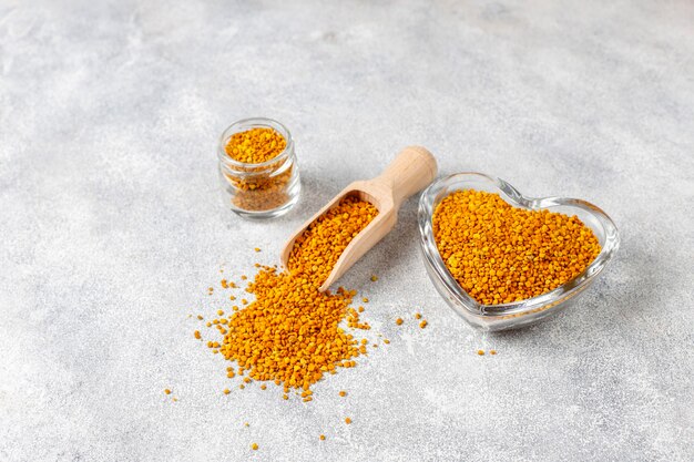 Medicine food with bee pollen