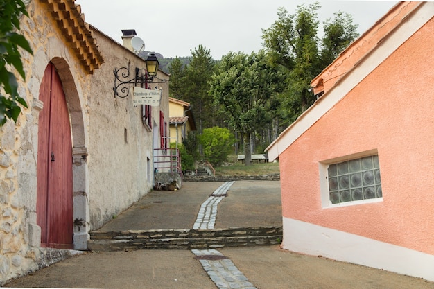 Free photo the medieval street.