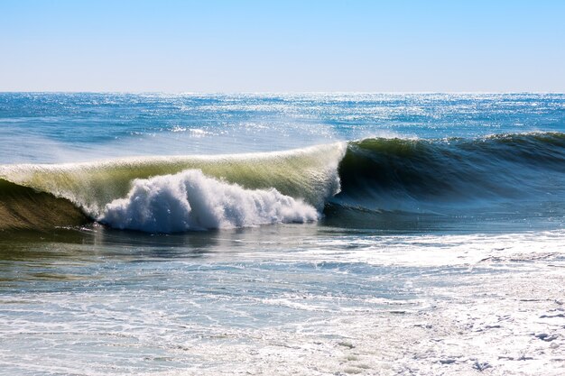 Mediterranean wave during storm