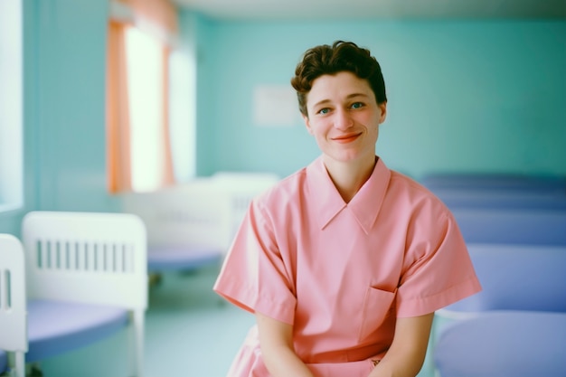 Medium shot woman working as a nurse