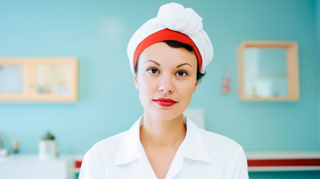 Medium shot woman working as a nurse