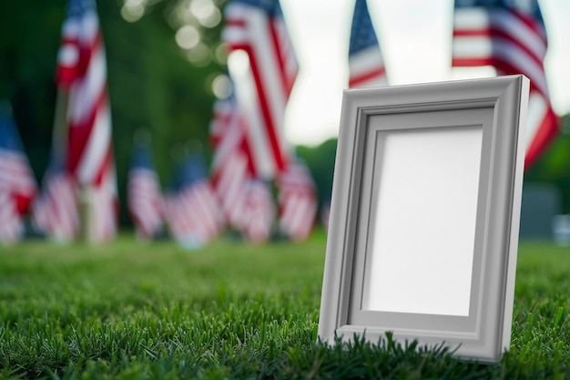 Free photo memorial day frame still life