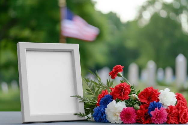 Free photo memorial day frame still life