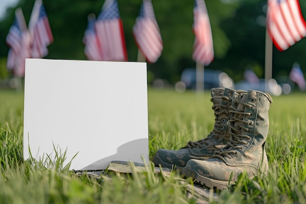 Free photo memorial day frame still life