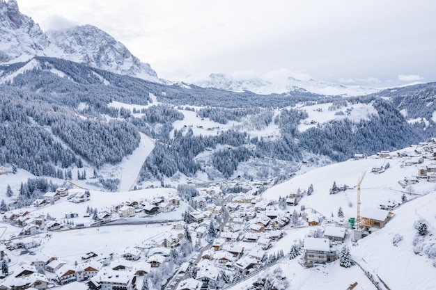 Mesmerizing view of beautiful snow-capped mountains