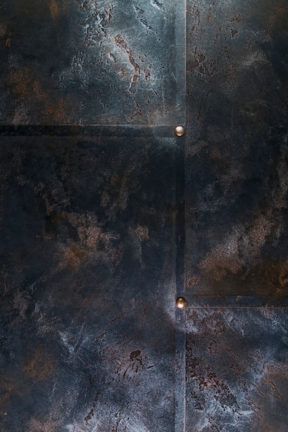 Free Photo metal structure with rivets and surface rust