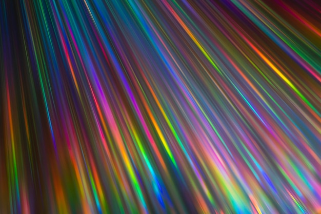 Metallic holographic background