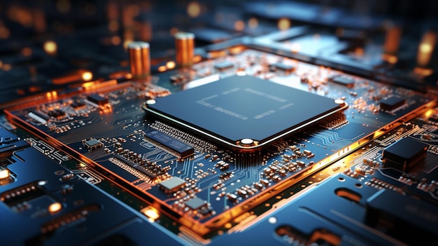 microchip processor wallpaper