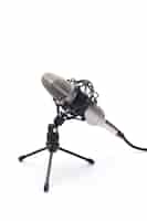 Free photo microphone with a cable isolated