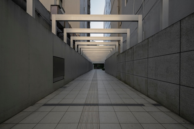 Free Photo minimalist hallways background