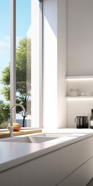 Minimalist kitchen interior design