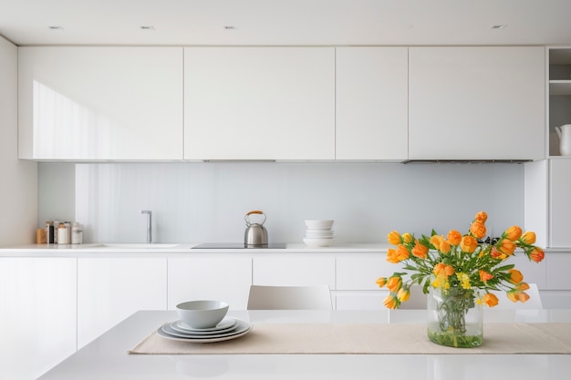 Minimalist kitchen interior design