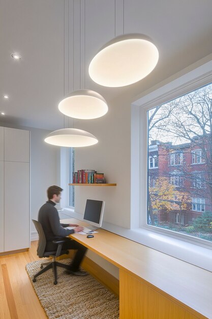 Minimalist office interior design