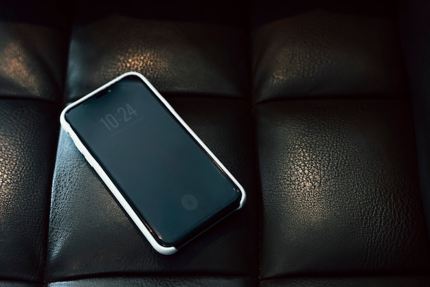 Free Photo mockup of a mobile phone screen