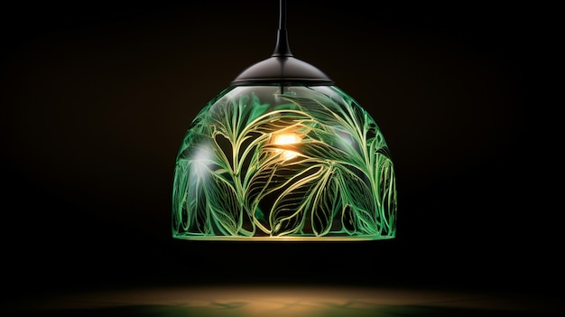 Free Photo modern 3d lamp design