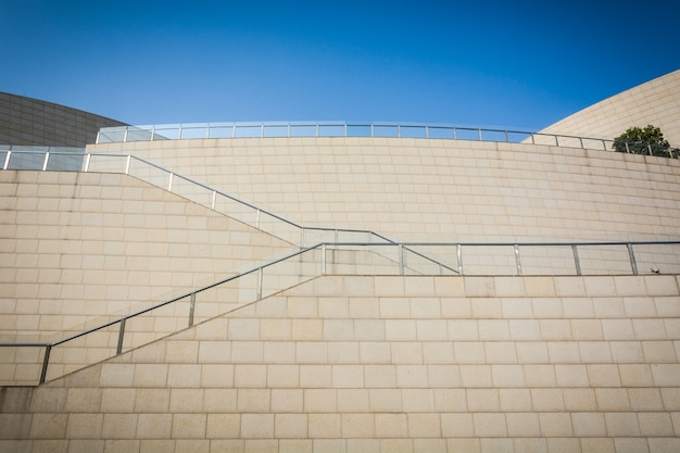 Modern Architecture Building Blue Skies