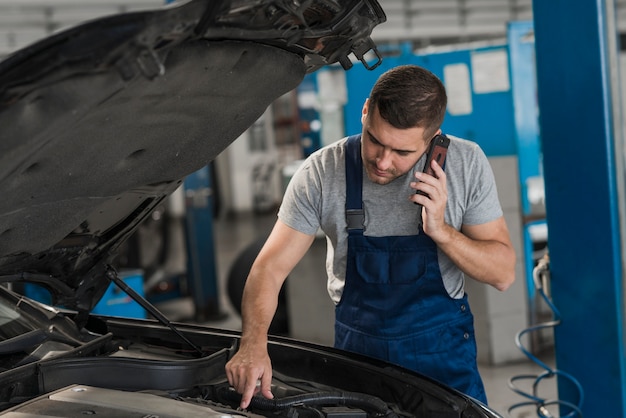 Modern automobile mechanic composition