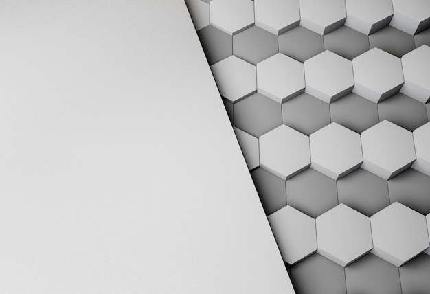 Free Photo modern background with geometrical shapes