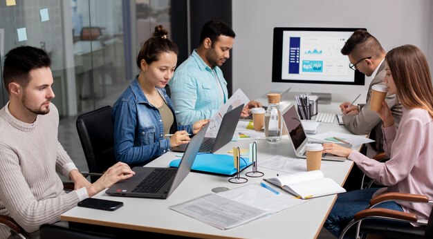 Modern and equipped computer lab