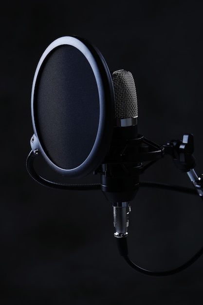 Free Photo modern microphone