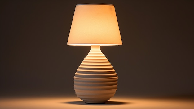 Free photo modern photorealistic lamp design