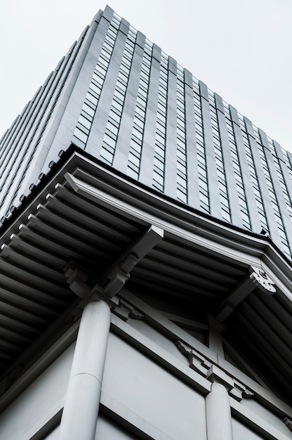 Modern skyscrapers in japan business district