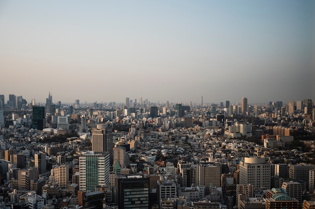 Modern tokyo street background