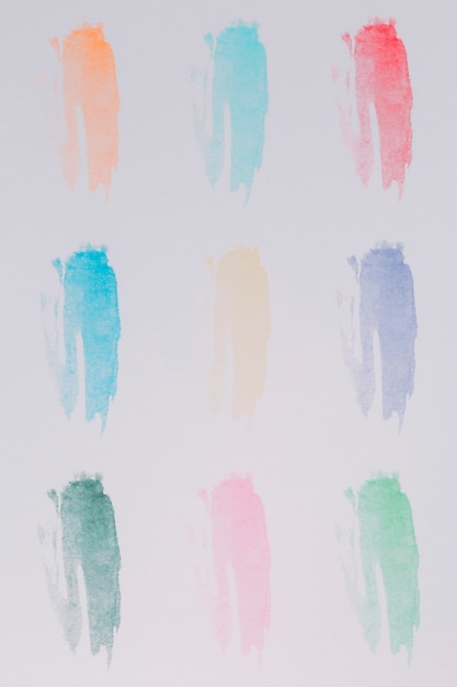 Free photo modern watercolor background with abstract design