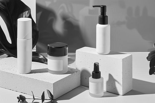 Monochrome beauty product for skincare