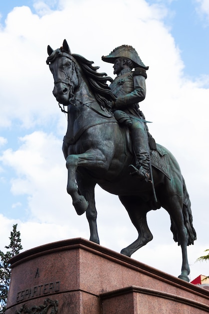 Monument of General Espartero. Logrono