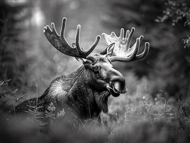 Free Photo moose in the wild