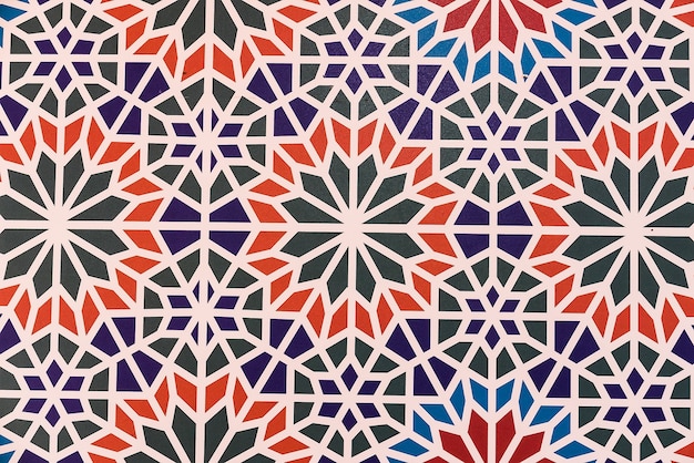 Morocco tiles background