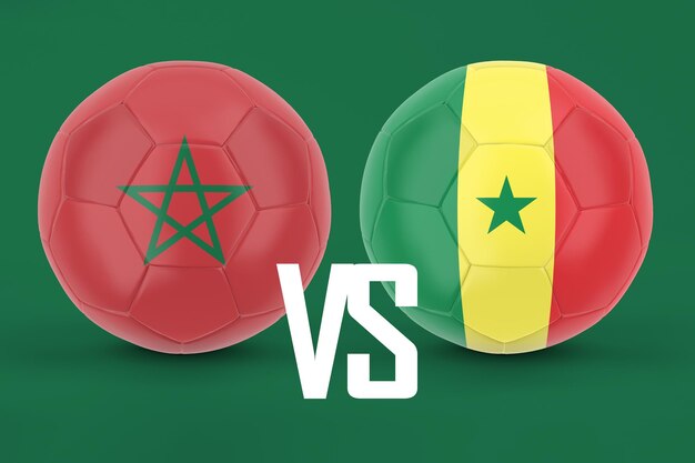 Morocco VS Senegal Football