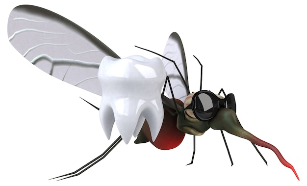 Free Photo mosquito 3d illustration