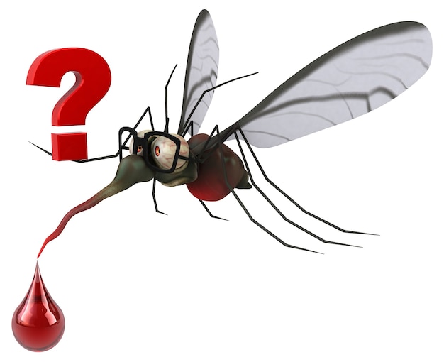 Free Photo mosquito 3d illustration