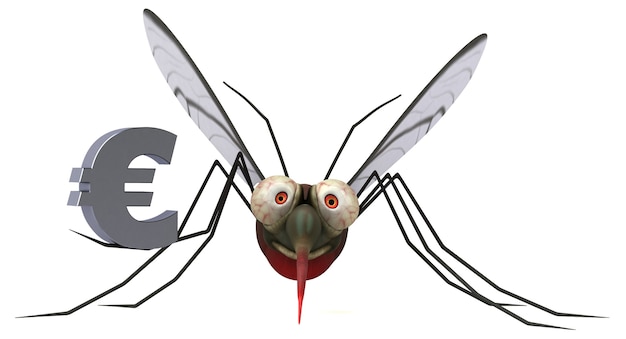 Free Photo mosquito 3d illustration